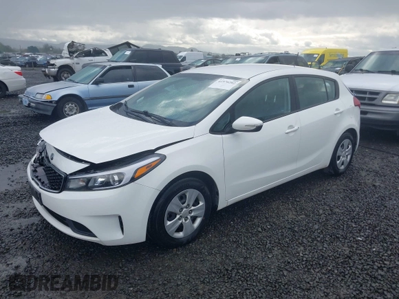 2018 Kia Forte LX with VIN KNAFK5A86J5773353, listed as a IAAI auction lot 41970202 with 73,917 mi miles. Bid and sale history available at carsss.com. Image 21.