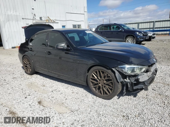 2017 BMW 3 Series 340i xDrive with VIN WBA8B7C3XHK858665, listed as a Copart auction lot 49678965 with 65,606 mi miles and Salvage Title. Bid and sale history available at carsss.com. Image 4.