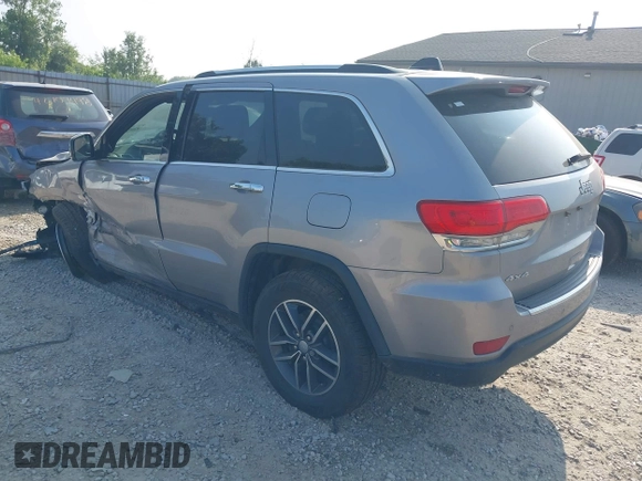 2017 Jeep Grand Cherokee Limited с VIN 1C4RJFBG4HC764381, выставлен на аукционе IAAI как лот 42692922 с пробегом 77 632 миль миль и . История ставок и продаж доступна на DreamBid. Изображение 3.