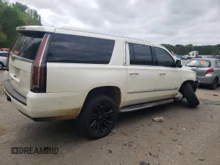 2015 Cadillac Escalade ESV Luxury z VIN 1GYS4SKJ5FR729401, wystawiony jako Copart lot #51317005 z przebiegiem 145 224 mil mil oraz Szkoda całkowita • Salvage title. Historia ofert i sprzedaży dostępna na DreamBid. Obrazek 3.