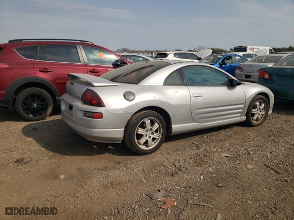2000 Mitsubishi Eclipse GT with VIN 4A3AC54L6YE083264, listed as a Copart auction lot 75693534 with 80,939 mi miles and Salvage Title. Bid and sale history available at carsss.com. Image 3.
