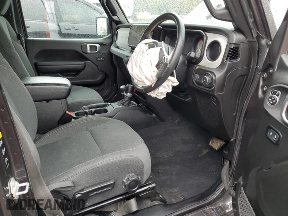 2024 Jeep Wrangler Sport с VIN 1C4PJXKN4RW208552, выставлен на аукционе Copart как лот 55834785 с пробегом 45 479 миль миль и Списание • Salvage title. История ставок и продаж доступна на DreamBid. Изображение 7.