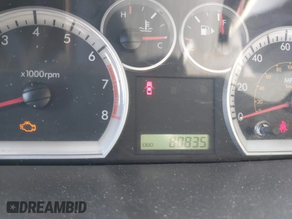 2009 Chevrolet Aveo 1LT with VIN KL1TD56E39B347803, listed as a IAAI auction lot 42135442 with 80,835 mi miles and . Bid and sale history available at DreamBid. Image 7.