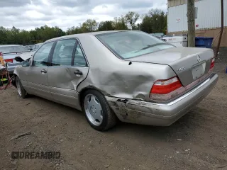 1999 Mercedes-Benz S-Class with VIN WDBGA43G3XA428658, listed as a Copart auction lot 72226714 with 131,441 mi miles and Salvage Title. Bid and sale history available at carsss.com. Image 2.