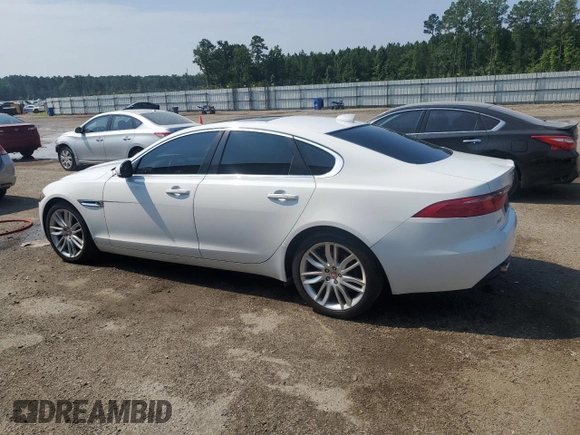 2016 Jaguar XF 35t Prestige with VIN SAJBK4BV5GCY17025, listed as a Copart auction lot 62923794 with 100,778 mi miles and Salvage Title. Bid and sale history available at carsss.com. Image 2.
