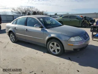 2004 Volkswagen Passat GLX with VIN WVWTH63B14P158303, listed as a Copart auction lot 87481604 with 138,464 mi miles and Clean Title. Bid and sale history available at carsss.com. Image 4.