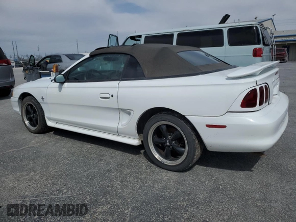 1998 Ford Mustang with VIN 1FAFP4447WF161919, listed as a Copart auction lot 50103405 with 138,267 mi miles and Clean title. Bid and sale history available at DreamBid. Image 2.