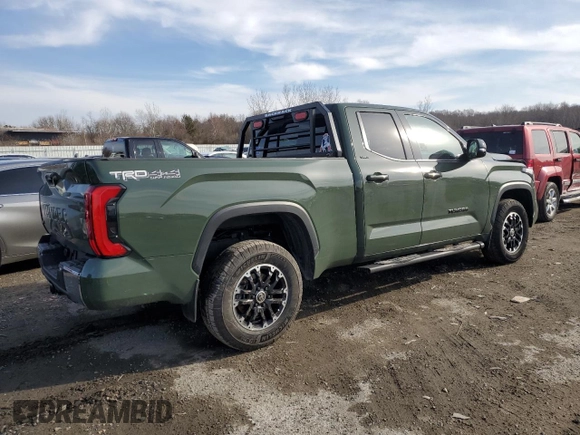 2022 Toyota Tundra SR5 with VIN 5TFLA5DA9NX039002, listed as a Copart auction lot 45874735 with 34,441 mi miles and Salvage title. Bid and sale history available at DreamBid. Image 3.