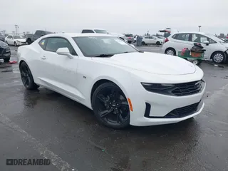2019 Chevrolet Camaro 1LT with VIN 1G1FB1RX3K0121241, listed as a IAAI auction lot 41484495 with 107,075 mi miles. Bid and sale history available at carsss.com. Image 1.