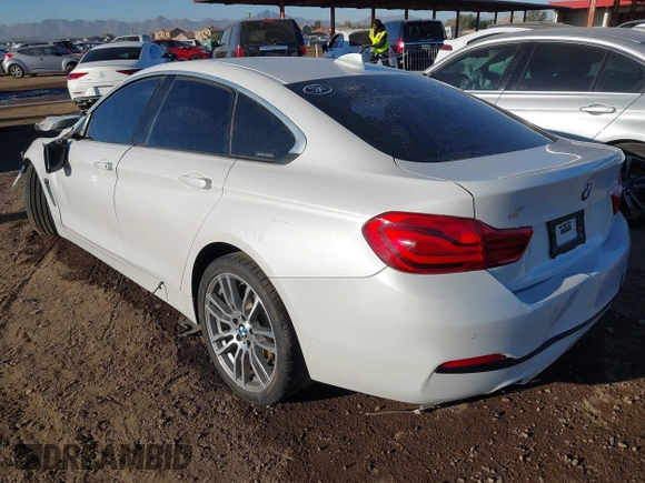 2018 BMW 4 Series 430i with VIN WBA4J1C5XJBG77414, listed as a IAAI auction lot 41685952 with Not Provided miles and . Bid and sale history available at DreamBid. Image 3.