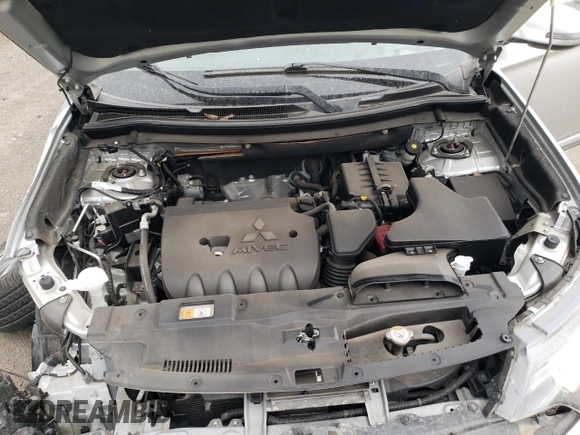 2018 Mitsubishi Outlander ES with VIN JA4AZ3A32JZ014056, listed as a Copart auction lot 53721885 with 75,336 mi miles and Salvage title. Bid and sale history available at DreamBid. Image 12.