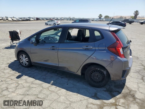 2017 Honda Fit LX with VIN JHMGK5H55HS003948, listed as a Copart auction lot 62542855 with 28,739 mi miles and Salvage title. Bid and sale history available at DreamBid. Image 2.