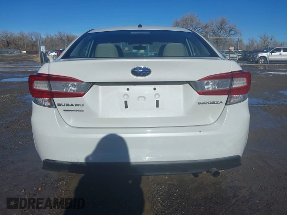 2020 Subaru Impreza with VIN 4S3GKAB64L3604900, listed as a IAAI auction lot 41652056 with 39,656 mi miles and . Bid and sale history available at DreamBid. Image 16.