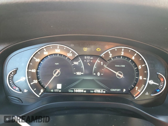 2019 BMW X3 xDrive30i with VIN 5UXTR9C53KLD97124, listed as a Copart auction lot 52255065 with 144,994 mi miles and Clean Title. Bid and sale history available at carsss.com. Image 9.