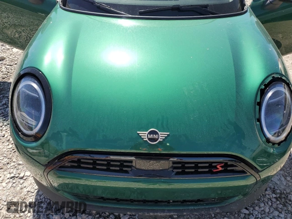 2025 MINI Hardtop Cooper S with VIN WMW23GD0XS2W14805, listed as a Copart auction lot 49330675 with 9,889 mi miles and Salvage Title. Bid and sale history available at DreamBid. Image 11.