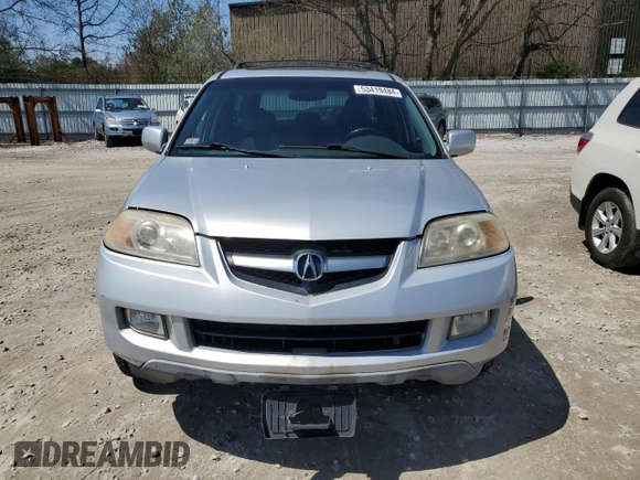 2004 Acura MDX Touring Pkg with VIN 2HNYD18614H557680, listed as a Copart auction lot 53419484 with 0 mi miles and Clean Title. Bid and sale history available at carsss.com. Image 5.
