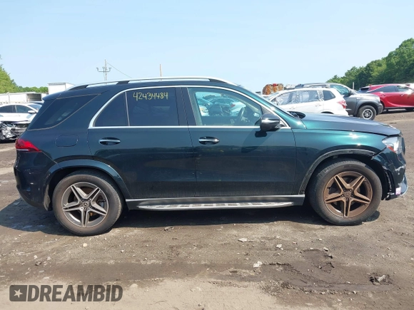 2020 Mercedes-Benz GLE 350 with VIN 4JGFB4KB1LA187706, listed as a IAAI auction lot 42434484 with 22,192 mi miles and . Bid and sale history available at DreamBid. Image 14.