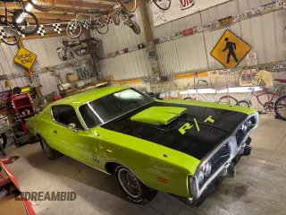 1972 Dodge Charger z VIN WH23G2G195130, wystawiony jako Copart lot #88459085 z przebiegiem 70 045 mil mil oraz Czysty tytuł • Clean title. Historia ofert i sprzedaży dostępna na DreamBid. Obrazek 1.