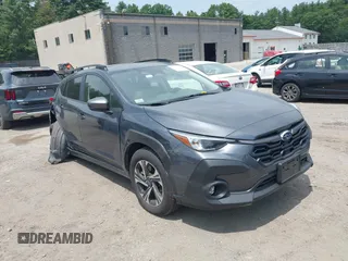 2024 Subaru Crosstrek Premium with VIN JF2GUADC9RH373938, listed as a IAAI auction lot 42476166 with 10,276 mi miles and . Bid and sale history available at DreamBid. Image 1.