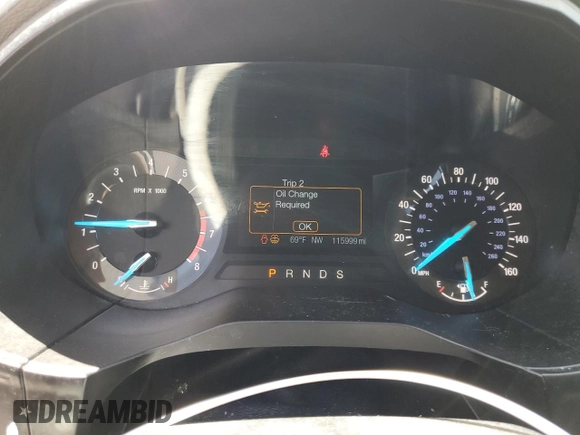 2018 Ford Edge SE with VIN 2FMPK4G93JBC15422, listed as a Copart auction lot 58039145 with 115,999 mi miles and Salvage title. Bid and sale history available at DreamBid. Image 9.