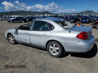 2003 Ford Taurus SES Standard with VIN 1FAFP55U43G262071, listed as a Copart auction lot 72073504 with 156,800 mi miles and Clean Title. Bid and sale history available at DreamBid. Image 2.