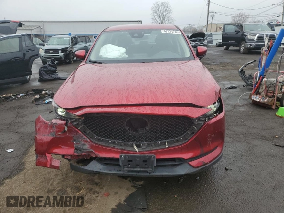 2018 Mazda CX-5 Sport with VIN JM3KFBBM0J0462375, listed as a Copart auction lot 49721765 with 77,538 mi miles and Salvage Title. Bid and sale history available at carsss.com. Image 5.
