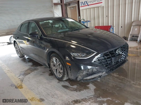 2023 Hyundai Sonata SEL with VIN KMHL64JA8PA270894, listed as a IAAI auction lot 41884303 with 51,410 mi miles. Bid and sale history available at carsss.com. Image 1.