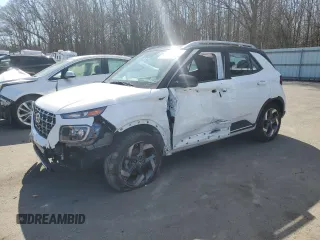 2024 Hyundai Venue SEL with VIN KMHRC8A38RU286882, listed as a Copart auction lot 46285075 with 14,020 mi miles and Salvage title. Bid and sale history available at DreamBid. Image 1.