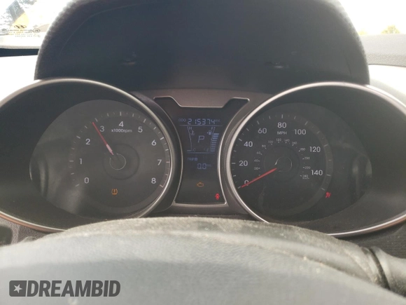 2012 Hyundai Veloster w/Red Int with VIN KMHTC6AD6CU026250, listed as a Copart auction lot 73139464 with 215,374 mi miles and Clean title. Bid and sale history available at DreamBid. Image 9.
