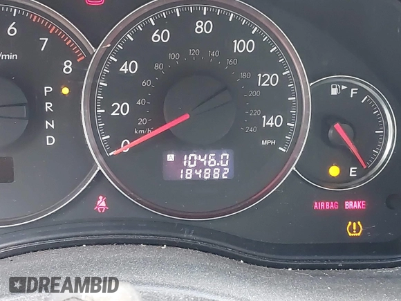 2008 Subaru Outback i with VIN 4S4BP61C187340711, listed as a IAAI auction lot 42548851 with 184,882 mi miles and . Bid and sale history available at DreamBid. Image 15.