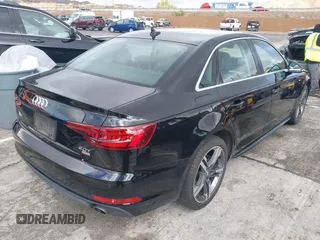 2018 Audi A4 Premium Plus with VIN WAULMAF40JA174578, listed as a IAAI auction lot 41546212 with 41,410 mi miles. Bid and sale history available at carsss.com. Image 4.