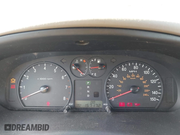 2002 Hyundai Sonata GLS with VIN KMHWF35H42A512538, listed as a IAAI auction lot 42000170 with 157,172 mi miles. Bid and sale history available at carsss.com. Image 7.