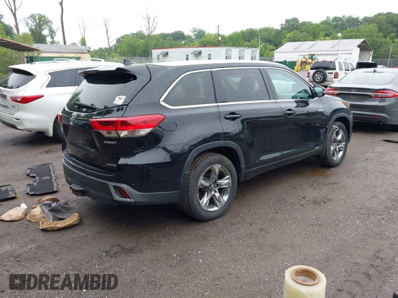 2018 Toyota Highlander Hybrid Limited with VIN 5TDDGRFH1JS050550, listed as a IAAI auction lot 42524426 with 179,408 mi miles and . Bid and sale history available at DreamBid. Image 4.