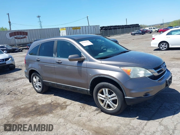 2011 Honda CR-V EX-L with VIN 5J6RE4H75BL085107, listed as a IAAI auction lot 42145966 with 154,159 mi miles. Bid and sale history available at carsss.com. Image 1.