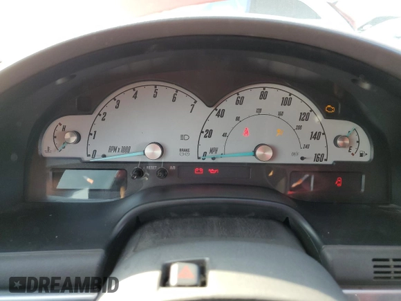 2002 Ford Thunderbird Hardtop Premium with VIN 1FAHP60A42Y106326, listed as a Copart auction lot 86580974 with Not Provided miles and Salvage Title. Bid and sale history available at DreamBid. Image 9.