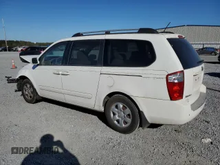 2009 Kia Sedona LX with VIN KNDMB233X96275253, listed as a Copart auction lot 75647264 with 202,841 mi miles and Salvage Title. Bid and sale history available at carsss.com. Image 2.