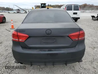 2014 Volkswagen Passat S w/Nav with VIN 1VWAP7A36EC026154, listed as a Copart auction lot 83426054 with 192,012 mi miles and Salvage Title. Bid and sale history available at carsss.com. Image 6.