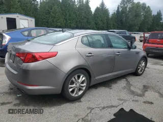 2013 Kia Optima EX with VIN 5XXGN4A77DG254604, listed as a Copart auction lot 62791005 with 183,550 mi miles and Clean title. Bid and sale history available at DreamBid. Image 3.