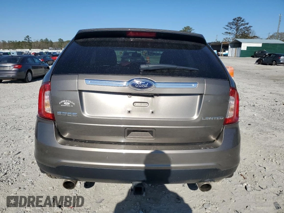 2014 Ford Edge Limited with VIN 2FMDK3KC5EBA22968, listed as a Copart auction lot 50161055 with 48,308 mi miles and Salvage Title. Bid and sale history available at carsss.com. Image 6.