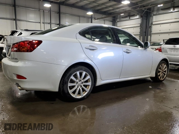 2008 Lexus IS 250 z VIN JTHCK262282025864, wystawiony jako Copart lot #56234545 z przebiegiem Nie podano mil oraz Czysty tytuł • Clean title. Historia ofert i sprzedaży dostępna na DreamBid. Obrazek 3.
