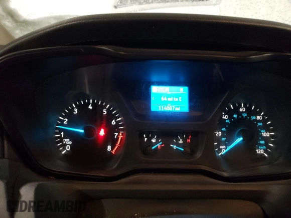 2018 Ford Transit with VIN 1FTBW3XMXJKA11644, listed as a Copart auction lot 43737365 with 114,007 mi miles and Clean title. Bid and sale history available at DreamBid. Image 9.