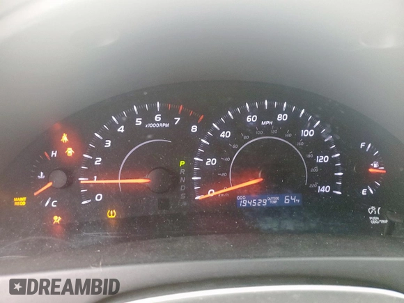 2010 Toyota Camry with VIN 4T1BF3EK4AU035956, listed as a Copart auction lot 55361435 with 194,529 mi miles and Salvage Title. Bid and sale history available at DreamBid. Image 9.