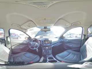 2014 Ford Escape Titanium with VIN 1FMCU9J94EUE57909, listed as a Copart auction lot 51955785 with 154,819 mi miles and Salvage Title. Bid and sale history available at DreamBid. Image 13.