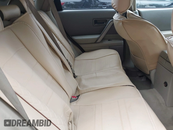 2003 Infiniti FX o Options with VIN JNRAS08U13X103428, listed as a IAAI auction lot 42471906 with 115,614 mi miles and . Bid and sale history available at DreamBid. Image 8.
