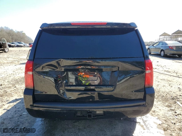 2018 Chevrolet Tahoe Commercial with VIN 1GNLCDEC6JR271180, listed as a Copart auction lot 43010395 with 141,527 mi miles and Salvage Title. Bid and sale history available at carsss.com. Image 6.