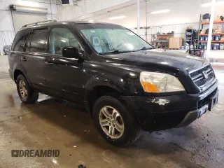2003 Honda Pilot EX with VIN 2HKYF18643H620907, listed as a Copart auction lot 55442335 with 151,640 mi miles and Clean Title. Bid and sale history available at DreamBid. Image 4.