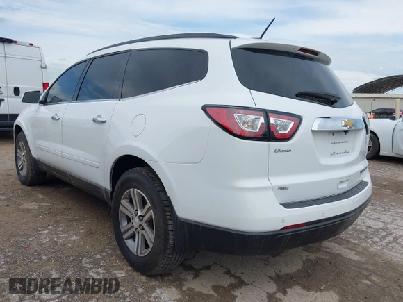 2016 Chevrolet Traverse LT z VIN 1GNKVGKD3GJ270550, wystawiony jako IAAI lot #42484268 z przebiegiem 113 711 mil mil oraz . Historia ofert i sprzedaży dostępna na DreamBid. Obrazek 3.