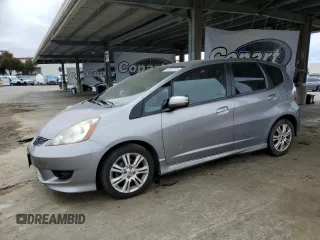 2009 Honda Fit Sport with VIN JHMGE884X9C002533, listed as a Copart auction lot 62222155 with 133,148 mi miles and Clean title. Bid and sale history available at DreamBid. Image 1.