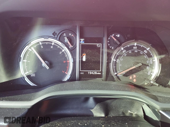 2023 Toyota 4Runner TRD Pro with VIN JTELU5JR5P6135571, listed as a Copart auction lot 43083975 with 19,428 mi miles and Salvage title. Bid and sale history available at DreamBid. Image 9.