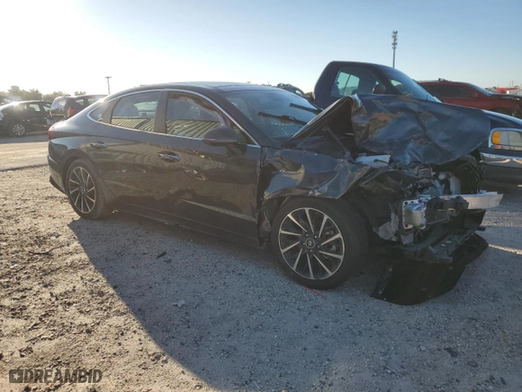 2022 Hyundai Sonata Limited with VIN KMHL34J22NA173074, listed as a Copart auction lot 84163474 with 29,159 mi miles and Salvage Title. Bid and sale history available at carsss.com. Image 4.